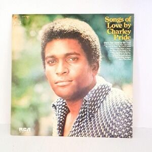 Songs of Love by Charley Pride Vinyl Record Album‎ Vintage Country Music